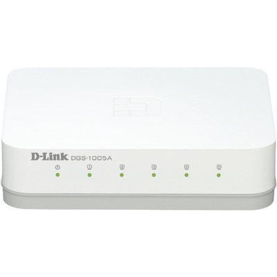 Thiết Bị Chuyển Mạch D-Link Desktop 5-Port Gigabit (DGS-1005A)