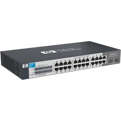 Thiết Bị Chuyển Mạch HP HPE OfficeConnect 1410 24-Port Gigabit + 2-Port SFP (J9561A)