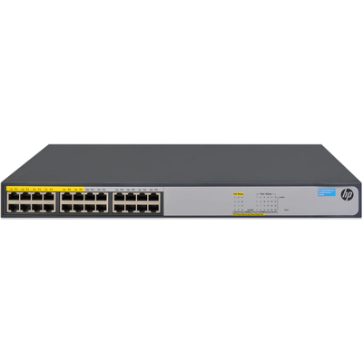 Thiết Bị Chuyển Mạch HPE OfficeConnect 1420 24-Port Gigabit PoE+ 124W (JH019A)