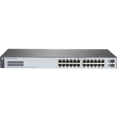 Thiết Bị Chuyển Mạch HPE OfficeConnect 1820 24-Port Gigabit + 4-Port SPF ( JL812A)