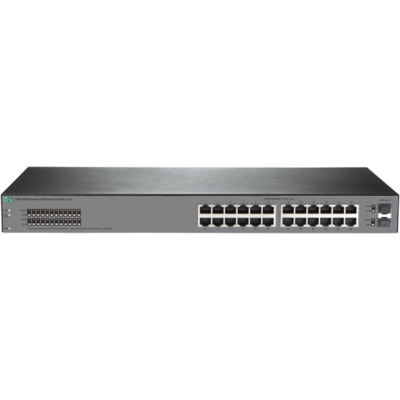 Thiết Bị Chuyển Mạch HPE OfficeConnect 1920S 24-Port Gigabit + 2-Port SFP (JL381A)