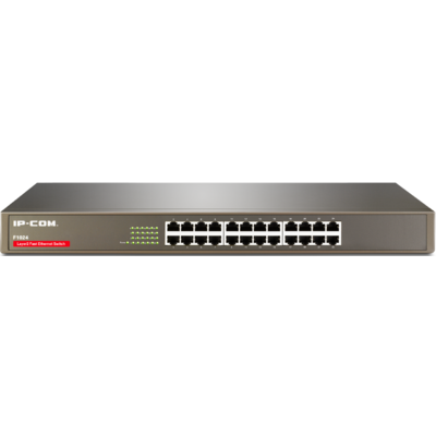 Thiết Bị Chuyển Mạch IP-COM 24-Port Fast Ethernet Rackmount Switch (F1024)
