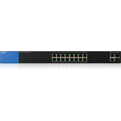 Thiết Bị Chuyển Mạch Linksys Business LGS318P-AP (16-Port Gigabit PoE 125W)