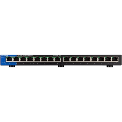 Thiết Bị Chuyển Mạch Linksys LGS116P 16-Port Business Desktop Gigait POE+ Switch (LGS116P-AP)