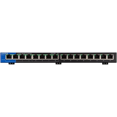 Thiết Bị Chuyển Mạch Linksys LGS116P 16-Port Business Desktop Gigait POE+ Switch (LGS116P-AP)