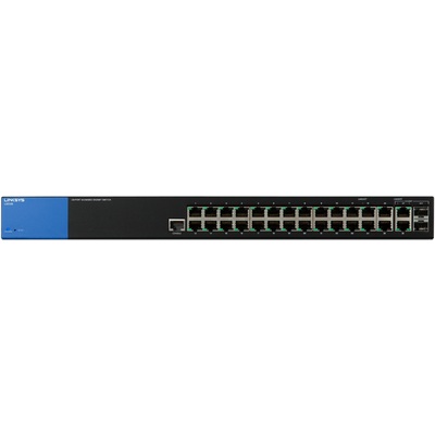 Thiết Bị Chuyển Mạch Linksys Managed LGS552 48-Port Gigabit + 2 RJ45/2 SFP Combo + 2 Uplink Ethernet SFP+ (LGS552-AP)
