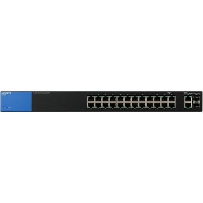 Thiết Bị Chuyển Mạch Linksys Smart Managed LGS326 24-Port Gigabit + 2 Combo Port Gigabit SFP/RJ45 (LGS326-AP)