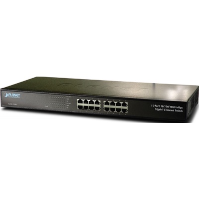 Thiết Bị Chuyển Mạch Planet 16-Port 10/100/1000Mbps (GSW-1601)