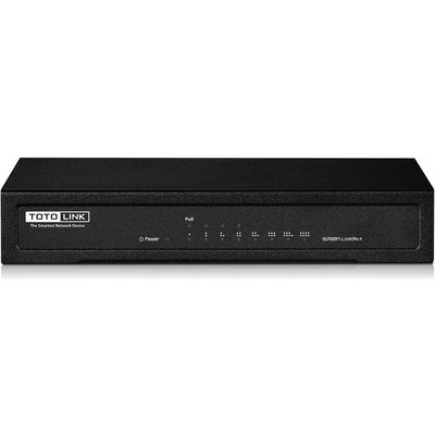 Thiết Bị Chuyển Mạch Totolink 8-Port 10/100Mbps Ethernet Switch With 4-Port PoE (SW804P)