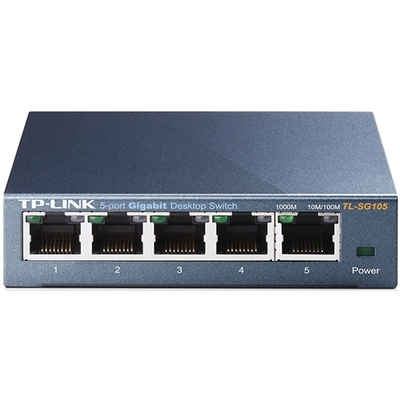 Thiết Bị Chuyển Mạch TP-Link Desktop 5-Port 10/100/1000Mbps (TL-SG105)