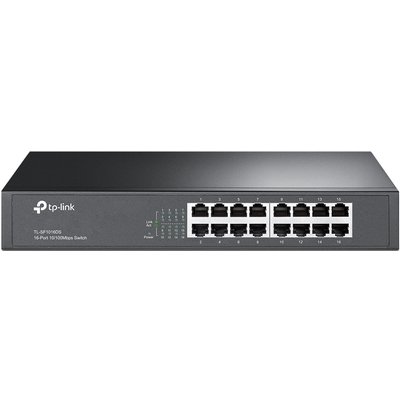 Thiết Bị Chuyển Mạch TP-Link Desktop/Rackmount 16-Port 10/100Mbps (TL-SF1016DS)
