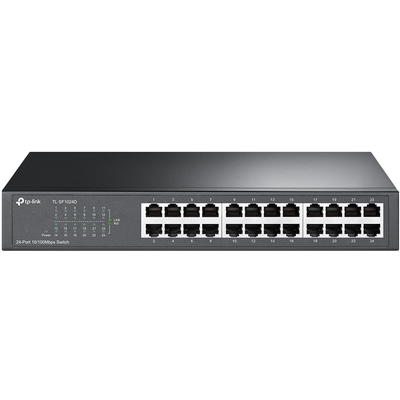 Thiết Bị Chuyển Mạch TP-Link Desktop/Rackmount 24-Port 10/100Mbps (TL-SF1024D)