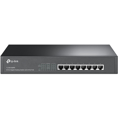 Thiết Bị Chuyển Mạch TP-Link Desktop/Rackmount 8-Port Gigabit (TL-SG1008PE)