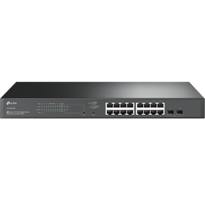 Thiết Bị Chuyển Mạch TP-Link JetStream 18-Port Gigabit Smart Switch with 16-Port PoE+ (SG2218P)