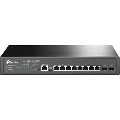 Thiết Bị Chuyển Mạch TP-Link  Managed JetStream™ 8-Port Gigabit L2 PoE+ (T2500G-10MPS)