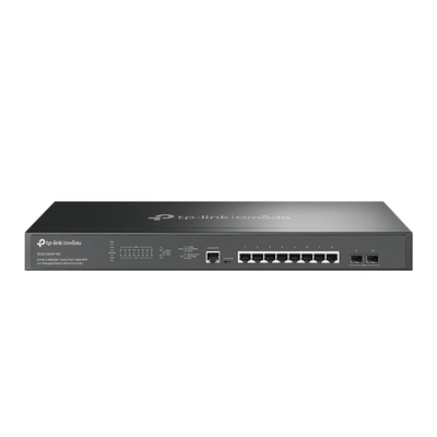 Thiết Bị Chuyển Mạch TP-Link Omada quản lý L2+ 8 cổng 2.5GBASE-T và 2 cổng 10GE SFP+ với 8 cổng PoE+ (SG3210XHP-M2)