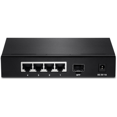 Thiết Bị Chuyển Mạch TrendNet 4-Port Gigabit (TEG-S51SFP)