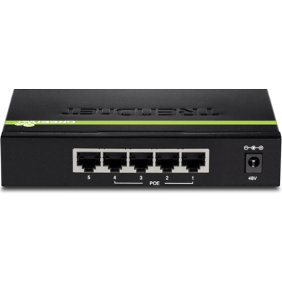Thiết Bị Chuyển Mạch TrendNet 5-Port Gigabit PoE+ (TPE-TG50G)