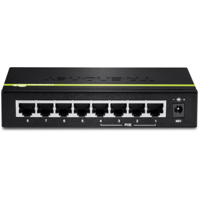 Thiết Bị Chuyển Mạch TrendNet 8-Port 10/100Mbps PoE (TPE-S44)