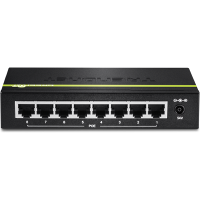 Thiết Bị Chuyển Mạch TrendNet 8-Port Gigabit PoE+ (TPE-TG80G)