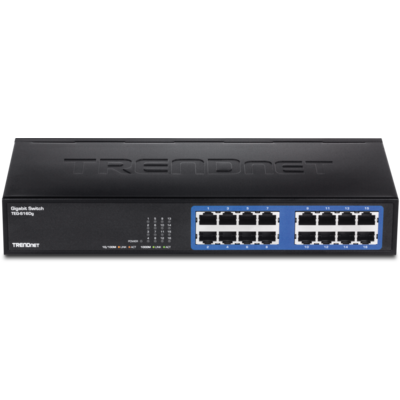 Thiết Bị Chuyển Mạch TrendNet Desktop 16-Port Gigabit (TEG-S16Dg)