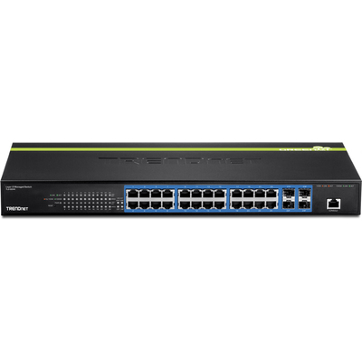 Thiết Bị Chuyển Mạch TrendNet Managed 24-Port Gigabit (TL2-G244)