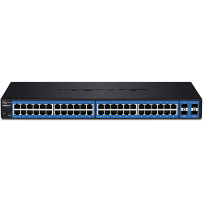 Thiết Bị Chuyển Mạch TrendNet Managed 48-Port Gigabit With 4 Shared SFP (TL2-G448)
