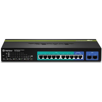 Thiết Bị Chuyển Mạch TrendNet Web Smart 10-Port Gigabit PoE+ (TPE-1020WS)