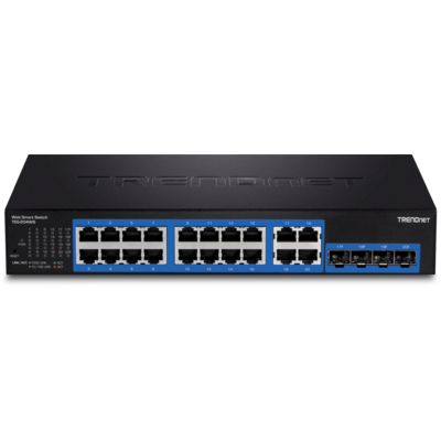 Thiết Bị Chuyển Mạch TrendNet Web Smart 20-Port Gigabit (TEG-204WS)