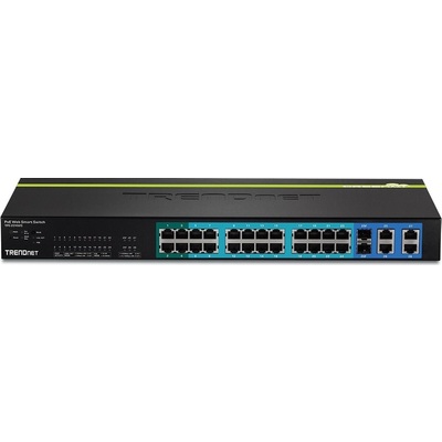 Thiết Bị Chuyển Mạch TrendNet Web Smart 24-Port 10/100Mbps PoE+ (TPE-224WS)