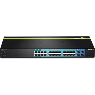 Thiết Bị Chuyển Mạch TrendNet Web Smart 28-Port Gigabit PoE+ (TPE-2840WS)