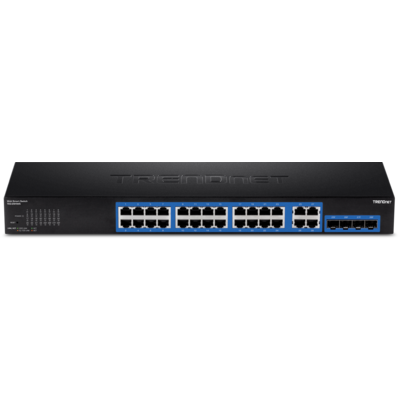 Thiết Bị Chuyển Mạch TrendNet Web Smart 28-Port Gigabit (TEG-284WS)