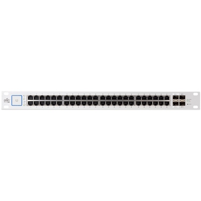 Thiết Bị Chuyển Mạch Ubiquiti Managed UniFi 48-Port Gigabit PoE+ 500W + 2-Port SFP+ + 2-Port SFP + 1-Port Serial Console (US-48-500W)
