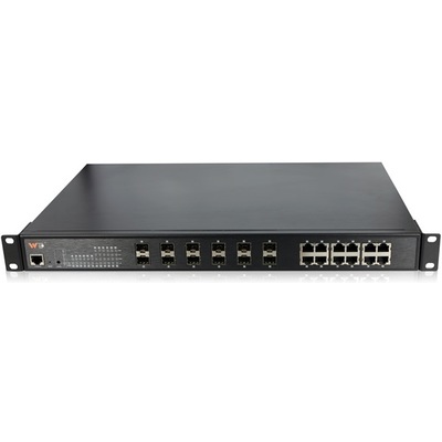Thiết Bị Chuyển Mạch WinTop 12×10/100/1000Base-TX Ports And 12×1000Base-FX (YT-CS7024-12GF12GT)