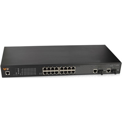 Thiết Bị Chuyển Mạch WinTop 16×10/100Base-TX Ports And 2×Gigabit Combo Ports (YT-CS1018-2GF2GT16T)