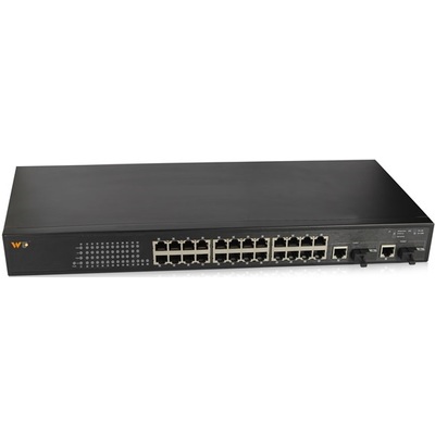 Thiết Bị Chuyển Mạch WinTop 24×10/100Base-TX Ports And 2×Gigabit Combo Ports (YT-CS1026-2GF2GT24T)