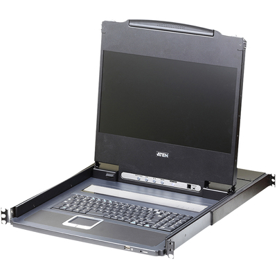 Thiết Bị KVM Switch Aten 17.3-Inch TFT-LCD Full HD Single Rail (CL6700MW-ATA-AE)