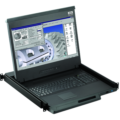 Thiết Bị KVM Switch Austin Hughes CyberView 17.3-Inch Full HD 1U 8-Port DB-15 (F117-S801e)