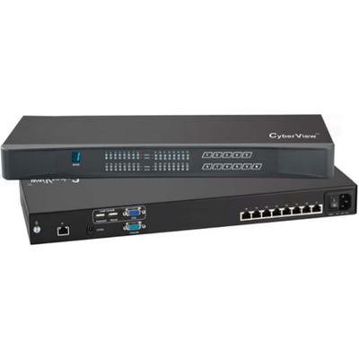 Thiết Bị KVM Switch Austin Hughes CyberView 1U 8-Port IP Combo Cat 6 (UIP-802)