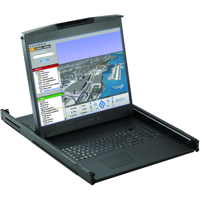 Thiết Bị KVM Switch Austin Hughes CyberView 20-Inch 1U Single Rail (L120e)