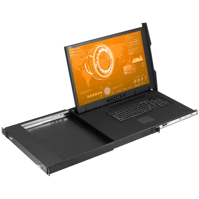 Thiết Bị KVM Switch Austin Hughes CyberView 23-Inch 1U Single Rail 4K UHD (K123e)