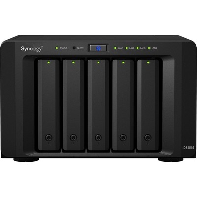 Thiết Bị Lưu Trữ NAS Synology  Annapurna Labs Alpine AL-314/2GB DDR3/5-Bay (DS1515)