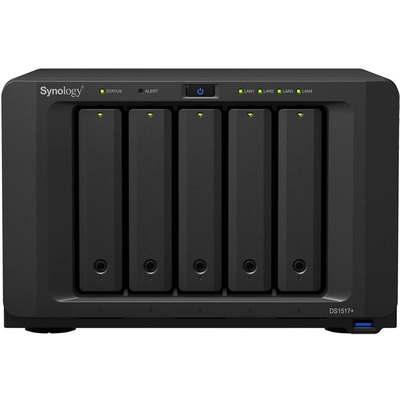 Thiết Bị Lưu Trữ NAS Synology  Atom C2538/2GB DDR3/5-Bay (DS1517+)