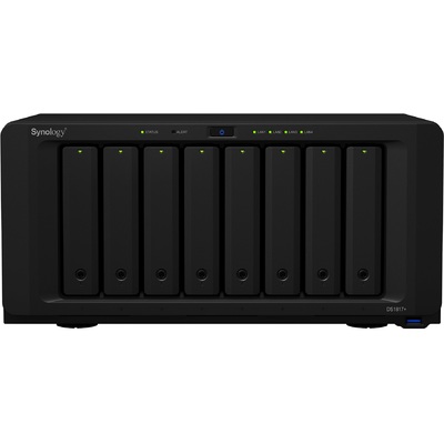 Thiết Bị Lưu Trữ NAS Synology  Atom C2538/2GB DDR3/8-Bay (DS1817+)