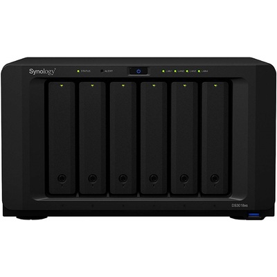 Thiết Bị Lưu Trữ NAS Synology  Pentium D1508/8GB DDR4 ECC SO-DIMM/6-Bay (DS3018xs)