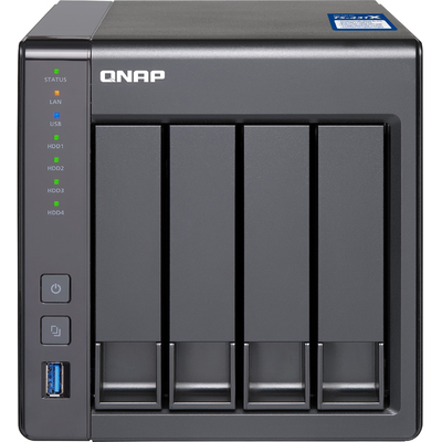 Thiết Bị Lưu Trữ QNAP ARM Cortex-A15/2GB DDR3/4-Bay (TS-431X2-2G)