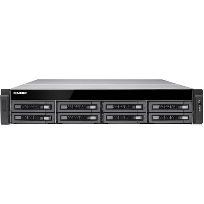 Thiết Bị Lưu Trữ QNAP Xeon E3-1245 v3/4GB DDR3 ECC/8-Bay/2U (TS-EC880U-E3-4GE-R2)