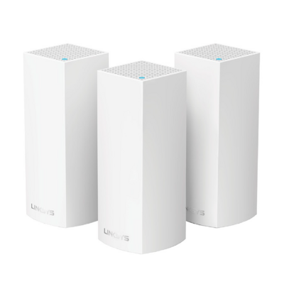 Thiết Bị Router Wifi Linksys VELOP WHW0303-AH TRI-BAND AC6600 INTELLIGENT MESH WIFI SYSTEM WIFI 5 MU-MIMO SYSTEM 3-PK (WHW0303-AH)