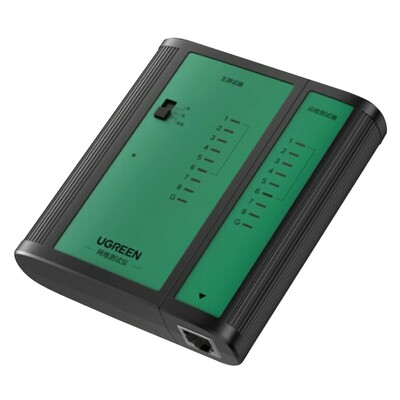 Thiết Bị Test Cáp UGreen RJ11, RJ45 dây mạng, dây điện thoại Network Cabe Tester (10950)