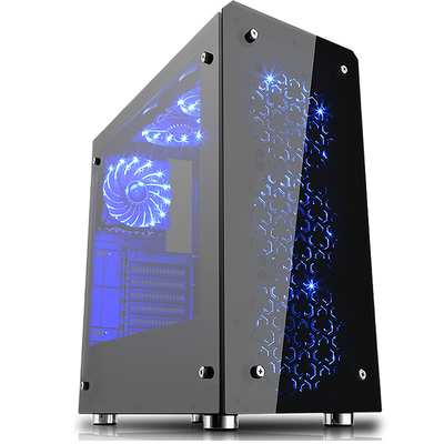 Thùng Máy Sama Aurora Black (ATX)